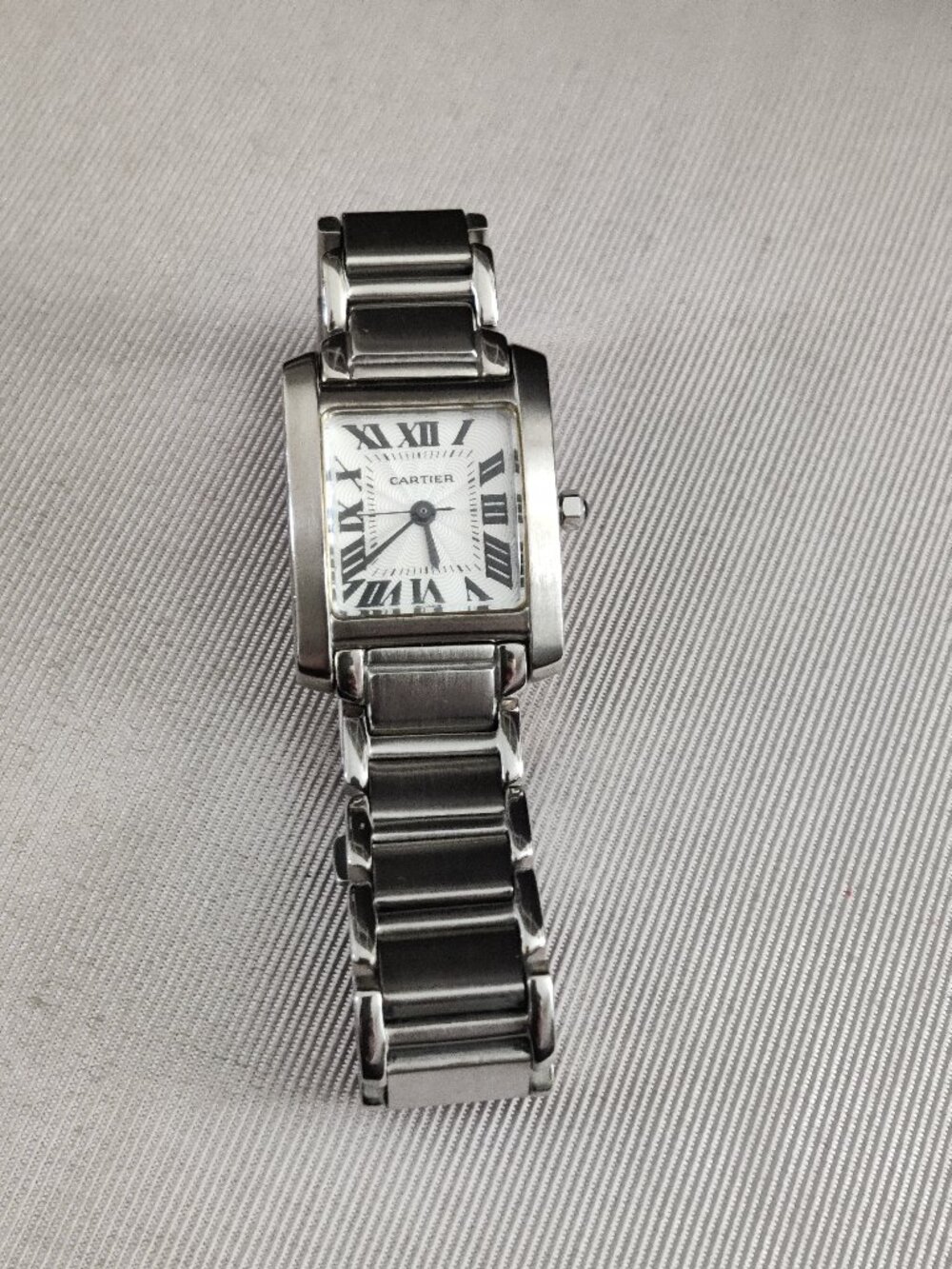 Stainless Steel Lady's Tank Watch *Vintage*